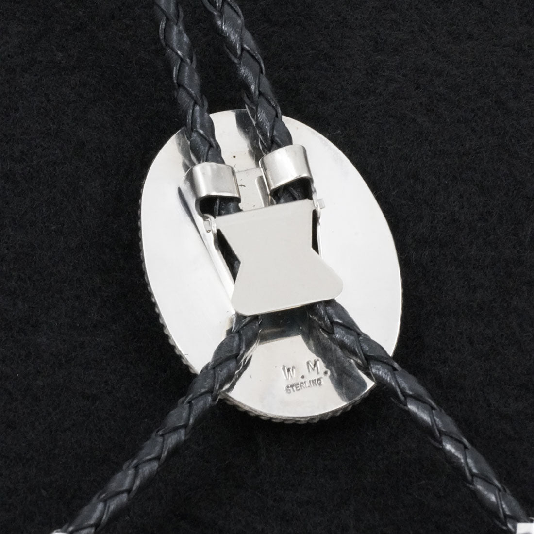 Wilbert Muskett Sr. Turquoise & Sterling Silver Bolo Tie