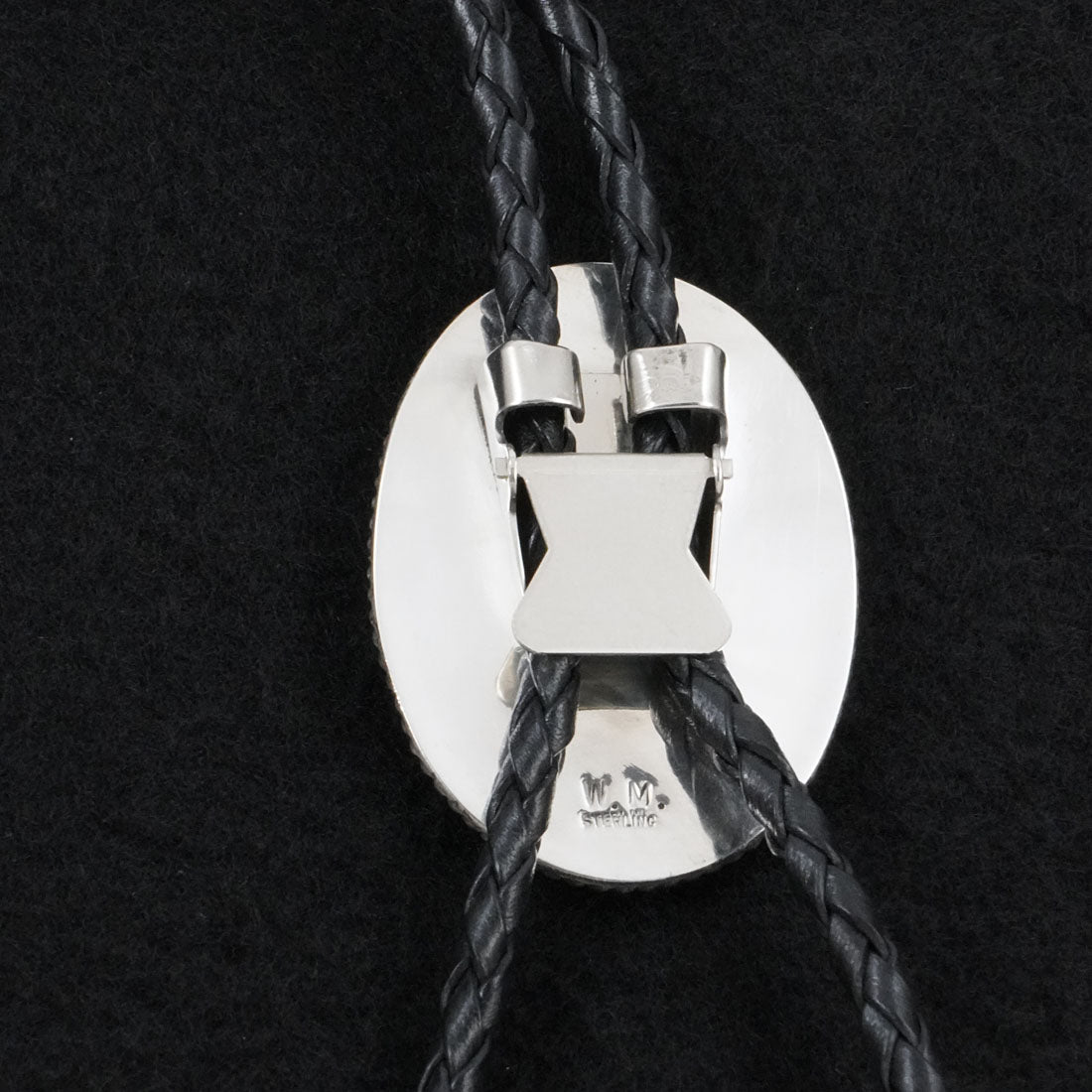 Wilbert Muskett Sr. Turquoise & Sterling Silver Bolo Tie