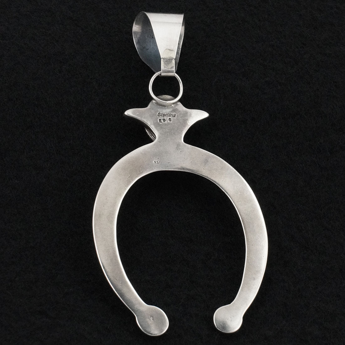 Eugene Gruber Turquoise & Sterling Silver Pendant