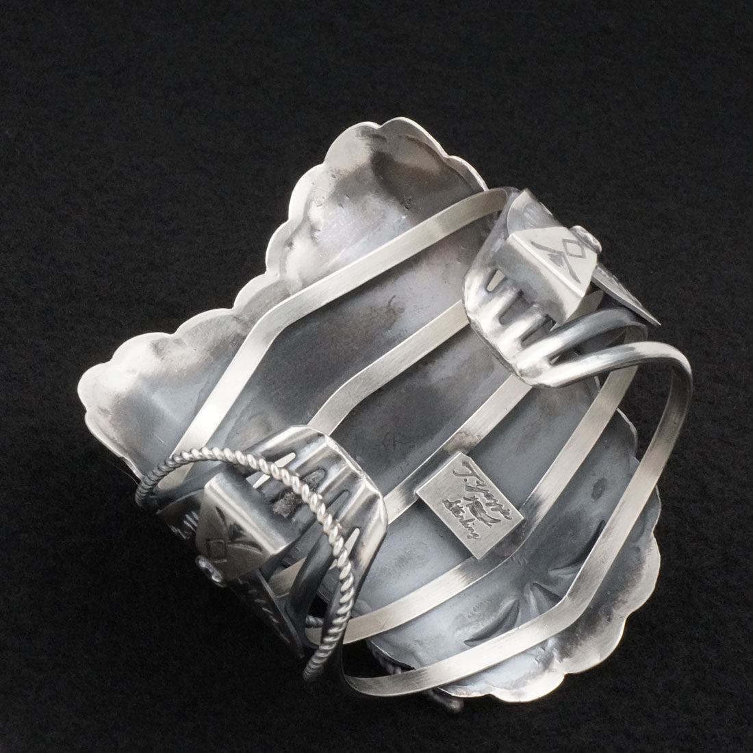 Tim Yazzie Turquoise & Sterling Silver Bracelet