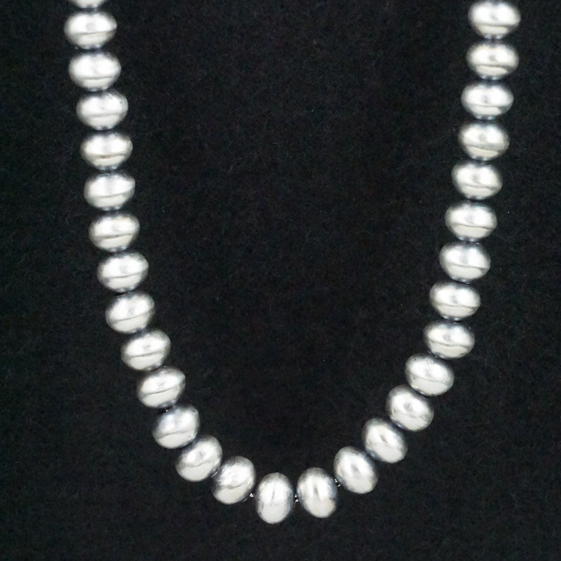 Byrannen Halwood Sterling Silver Navajo Pearl Necklace 18"