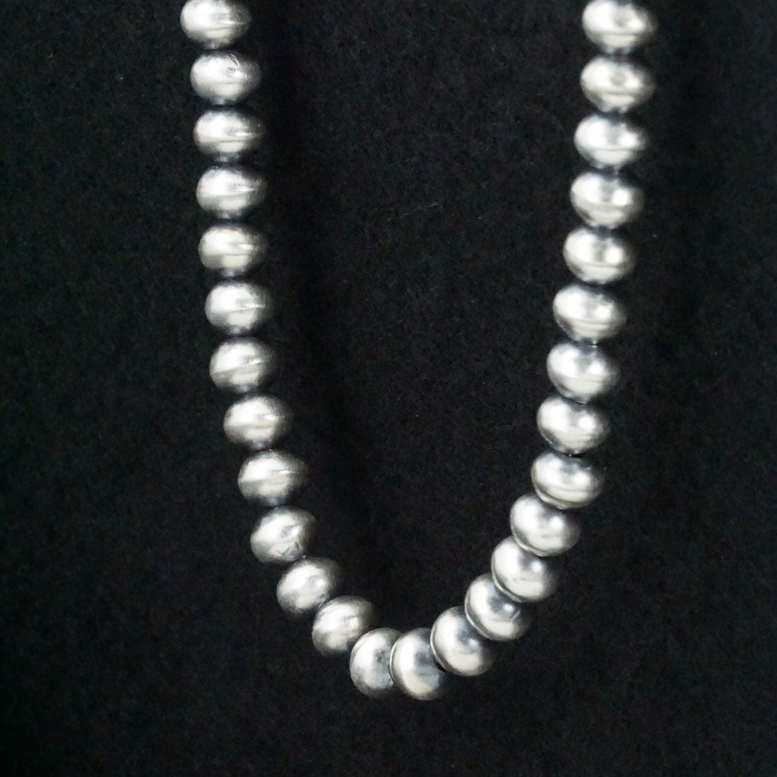 Byrannen Halwood Sterling Silver Navajo Pearl Necklace 18"
