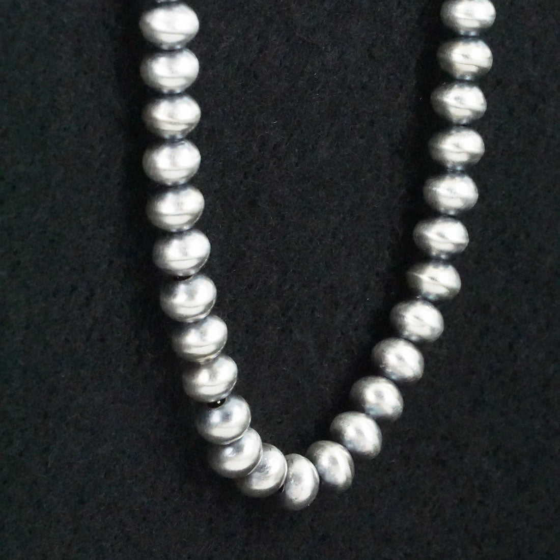 Byrannen Halwood Sterling Silver Navajo Pearl Necklace 18"