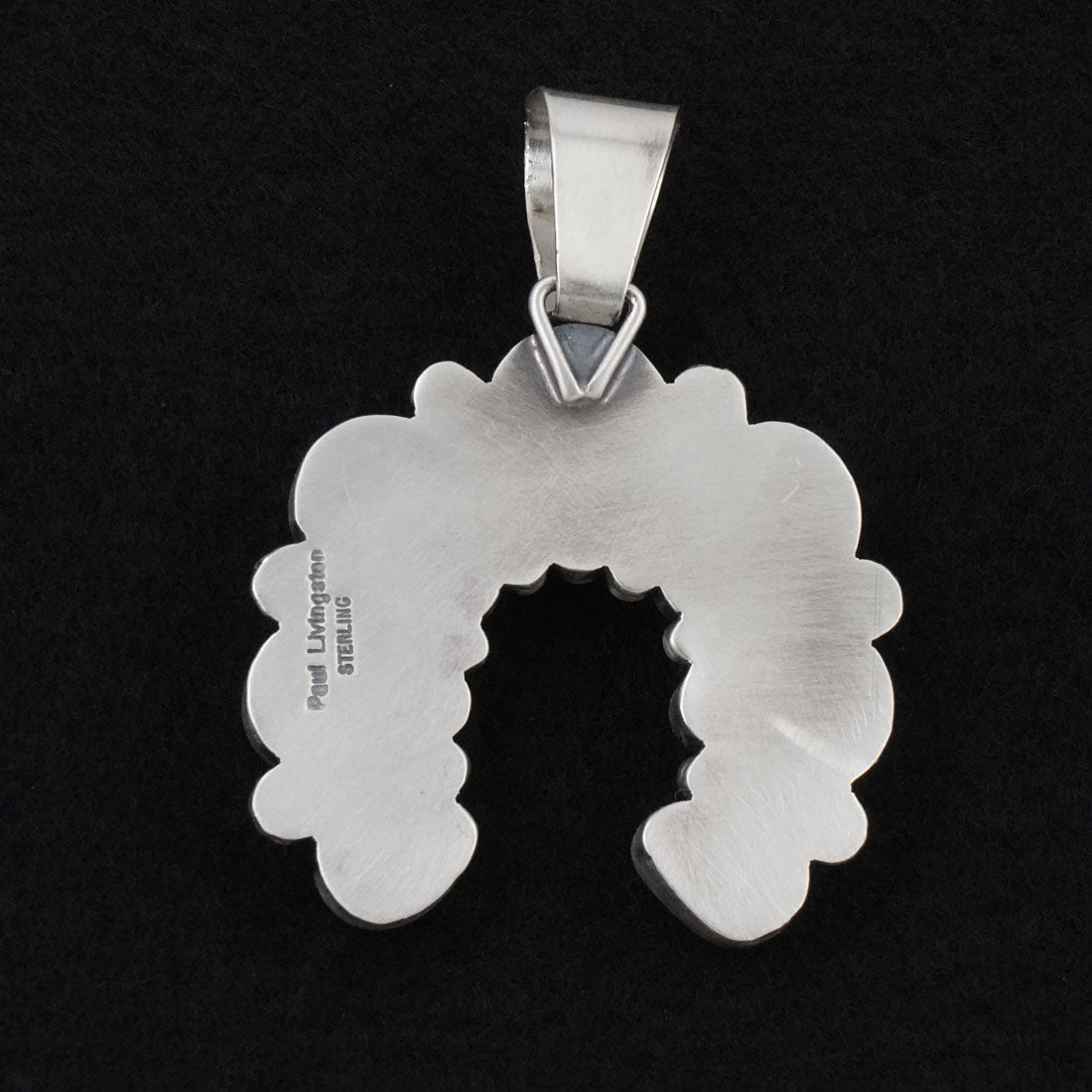 Paul Livingston Turquoise & Sterling Silver Pendant