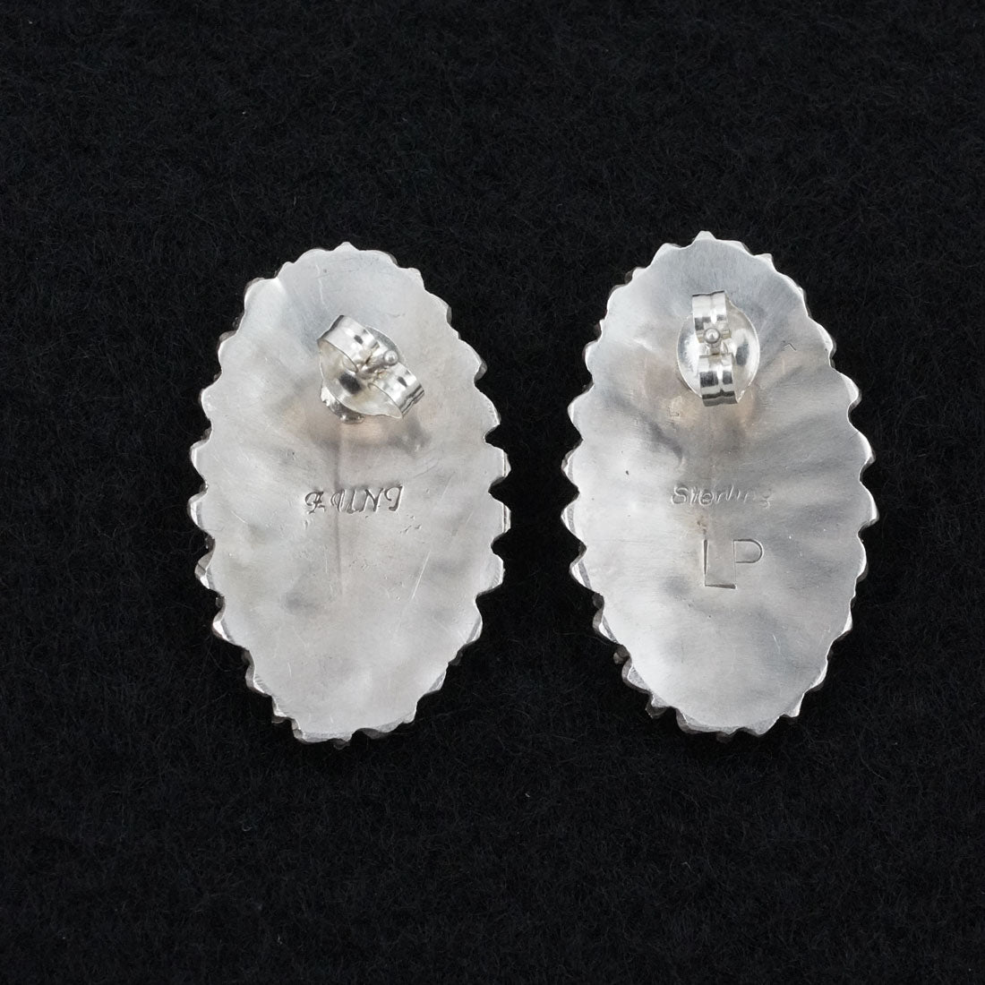 Lorena Peina Turquoise & Sterling Silver Earrings