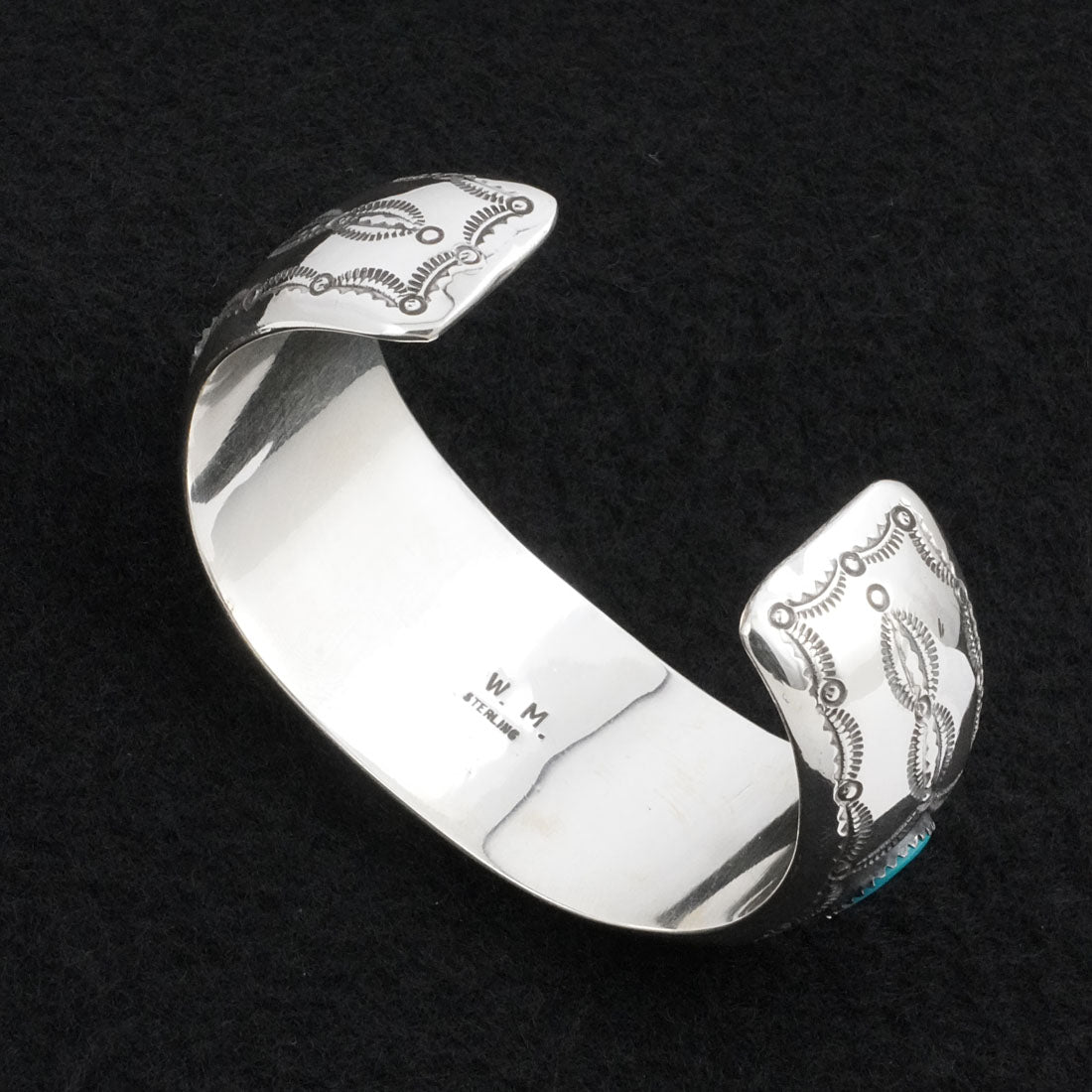 Wilbert Muskett Sr. Turquoise & Sterling Silver Bracelet