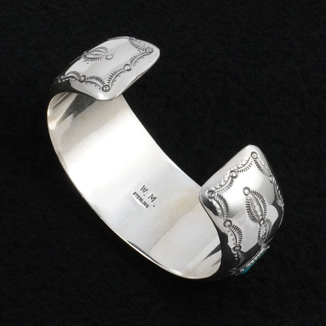 Wilbert Muskett Sr. Turquoise & Sterling Silver Bracelet