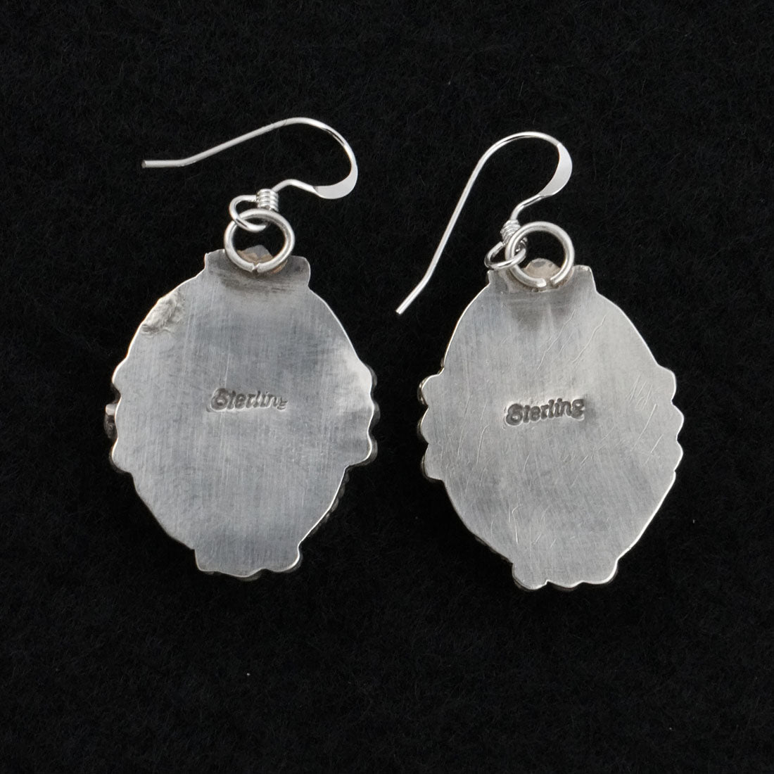 Leona Delgarito Turquoise & Sterling Silver Earrings