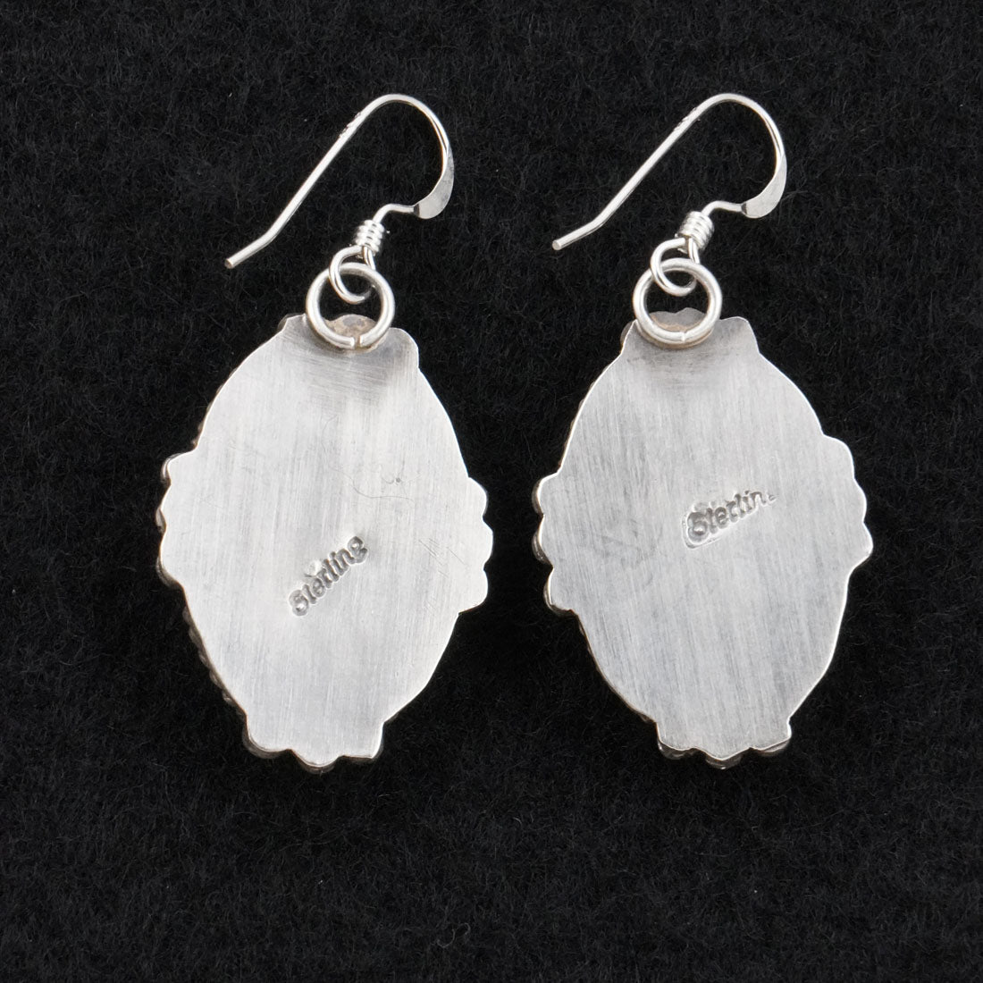 Leona Delgarito Turquoise & Sterling Silver Earrings