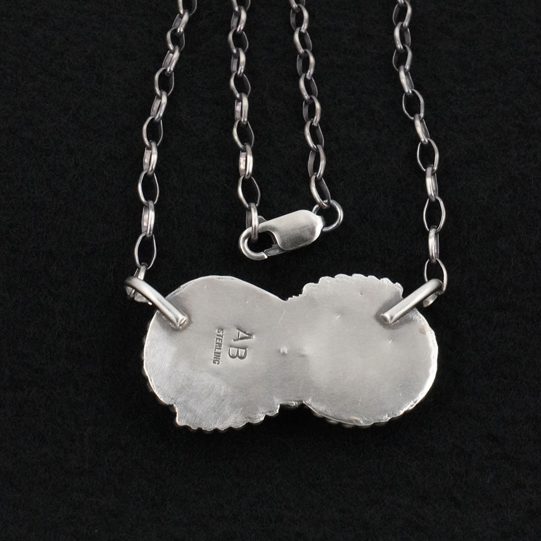 Antwone Brown Turquoise & Sterling Silver Necklace