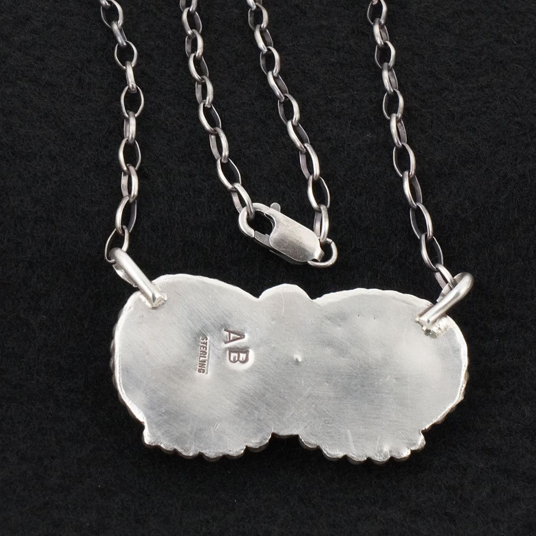 Antwone Brown Turquoise & Sterling Silver Necklace