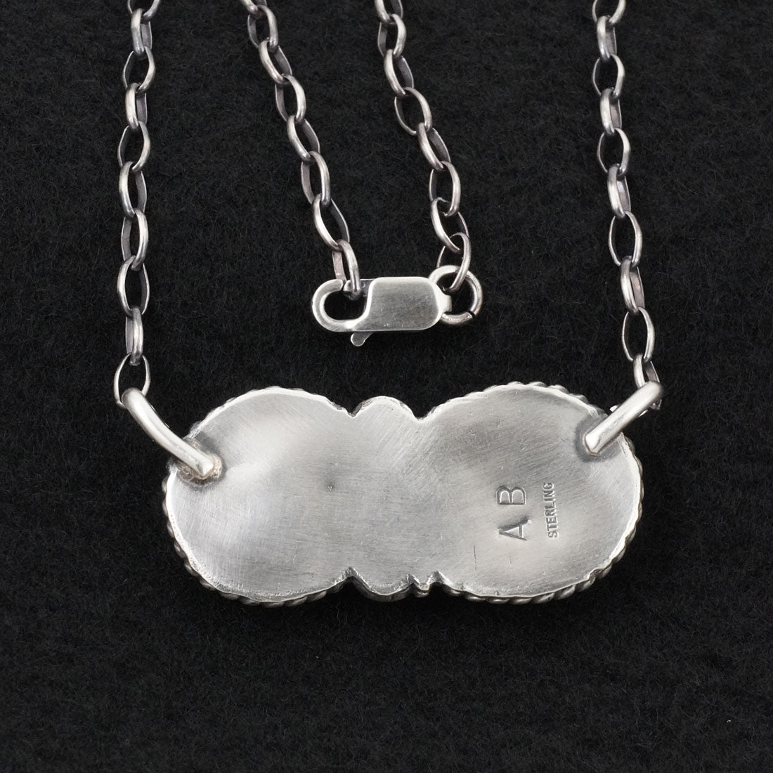 Antwone Brown Turquoise & Sterling Silver Necklace