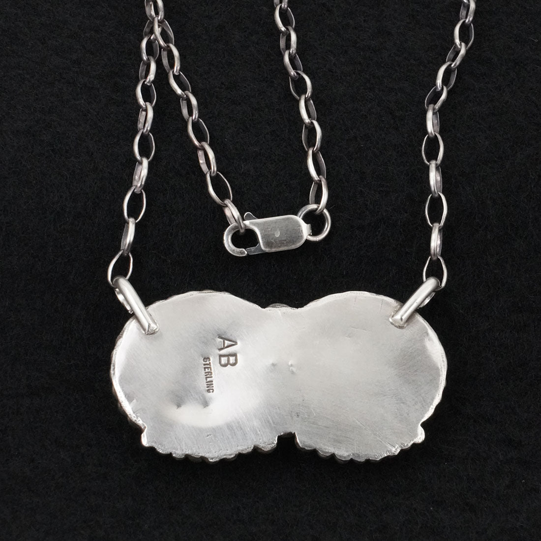 Antwone Brown Turquoise & Sterling Silver Necklace