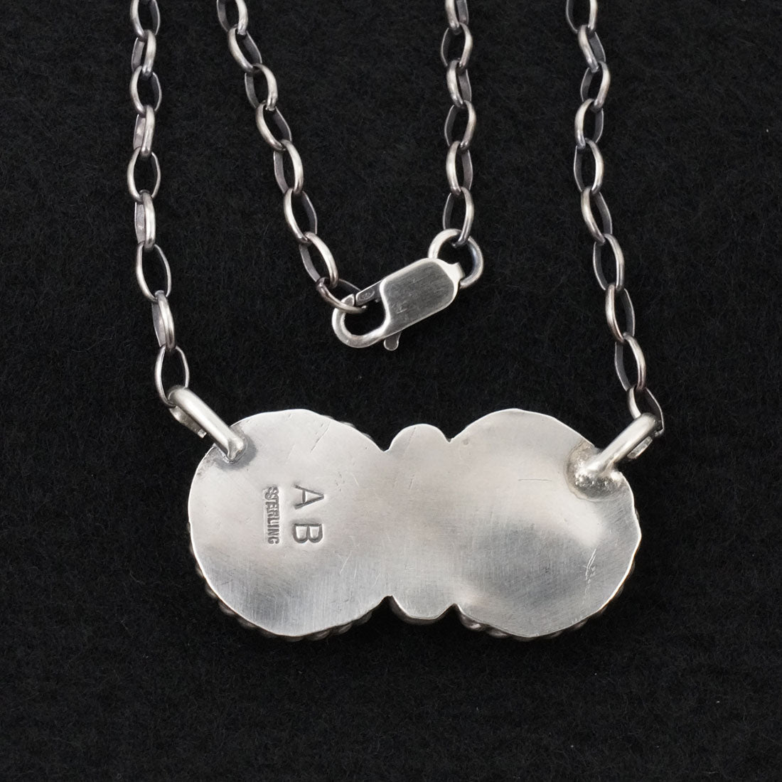 Antwone Brown Turquoise & Sterling Silver Necklace