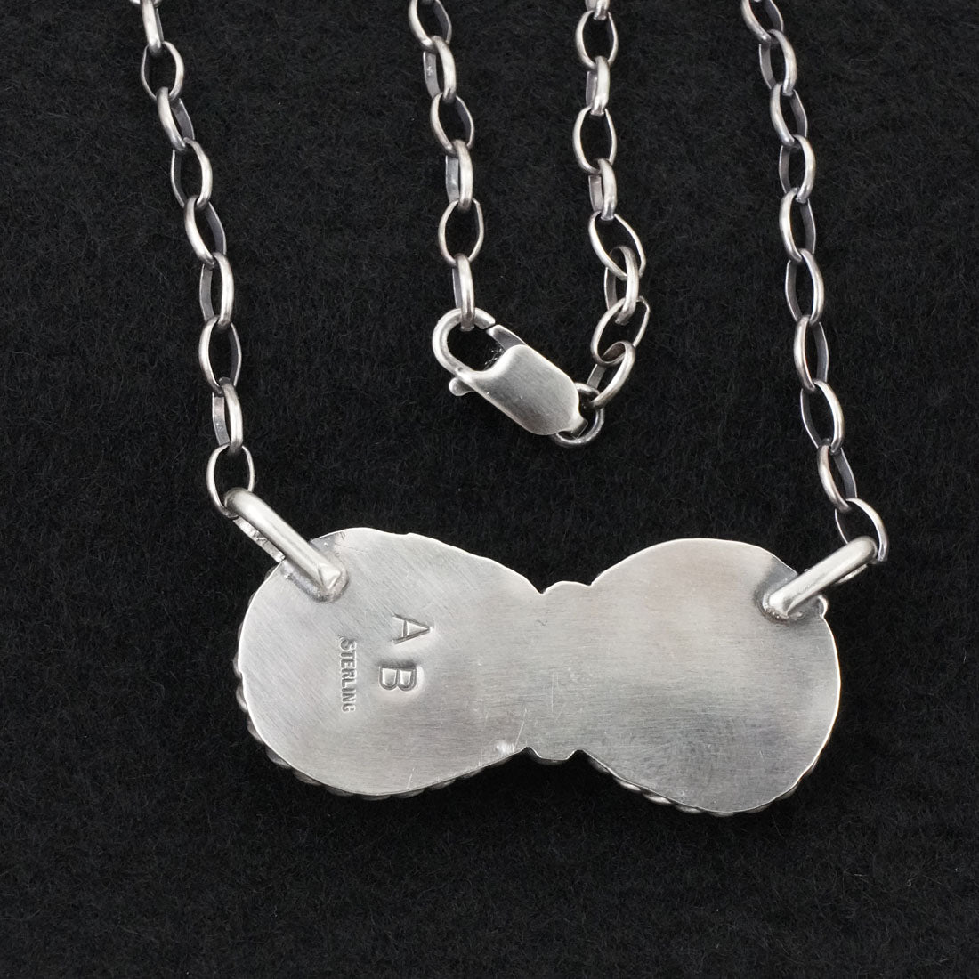 Antwone Brown Turquoise & Sterling Silver Necklace