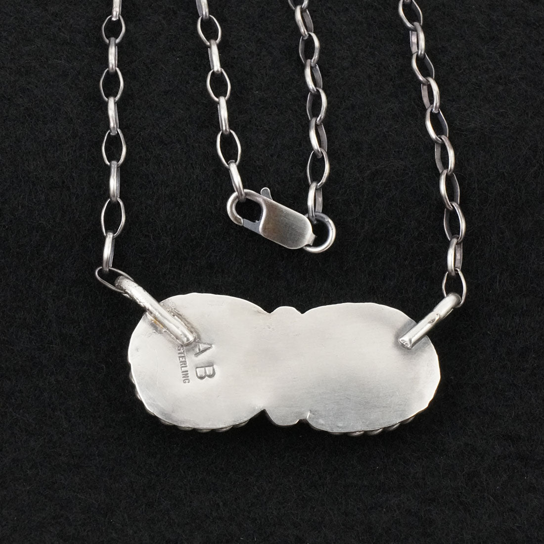 Antwone Brown Turquoise & Sterling Silver Necklace