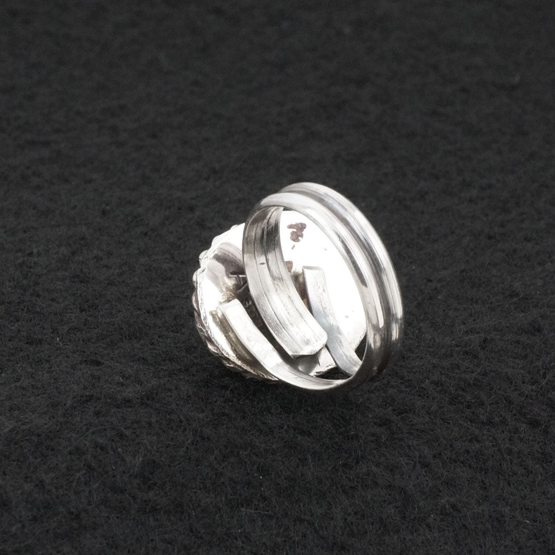 Antwone Brown Turquoise & Sterling Silver Ring Size Adj.