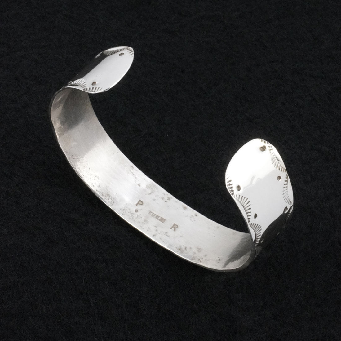 Priscilla Reeder Coral & Sterling Silver Bracelet