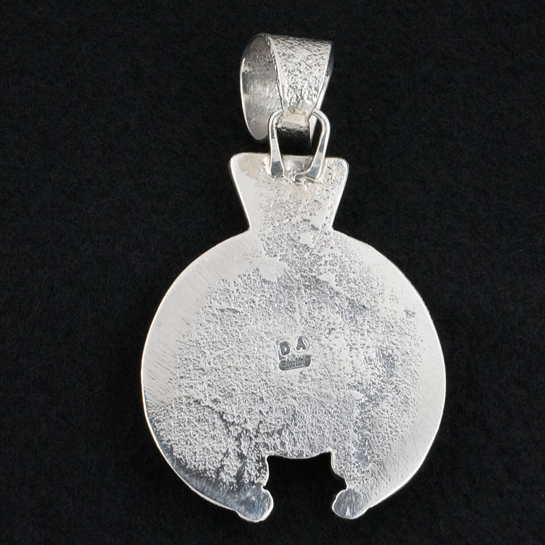 Delbert Arviso Turquoise & Sterling Silver Pendant