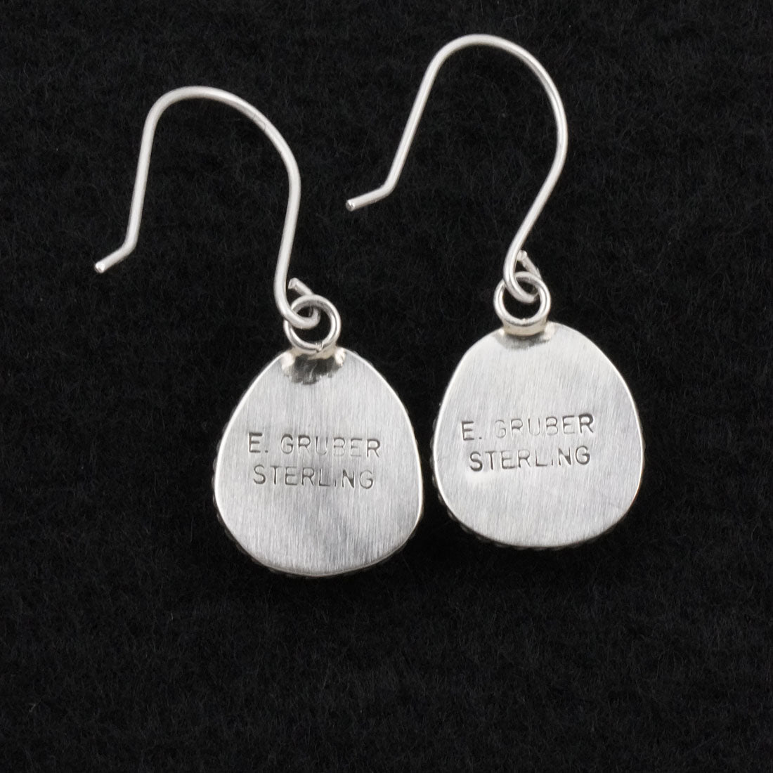 Eugene Gruber Turquoise & Sterling Silver Earrings