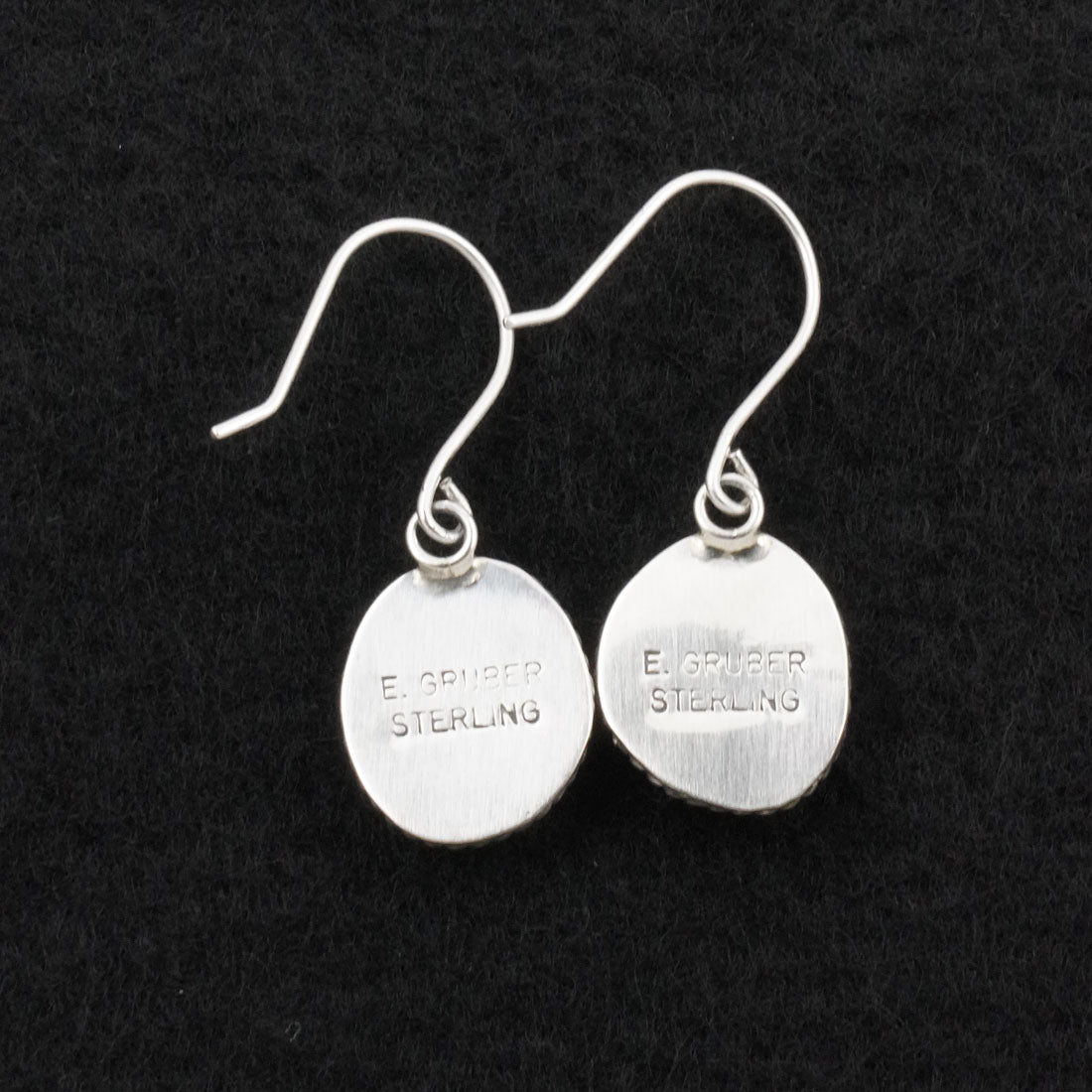 Eugene Gruber Turquoise & Sterling Silver Earrings