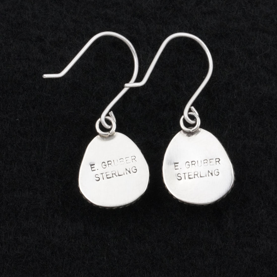 Eugene Gruber Turquoise & Sterling Silver Earrings