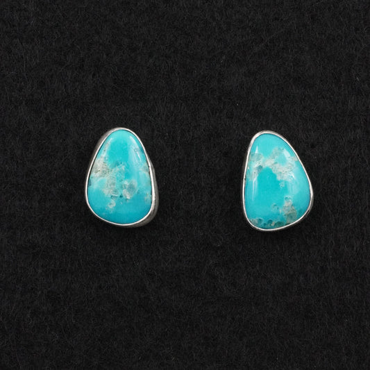 Eugene Gruber Turquoise & Sterling Silver Earrings