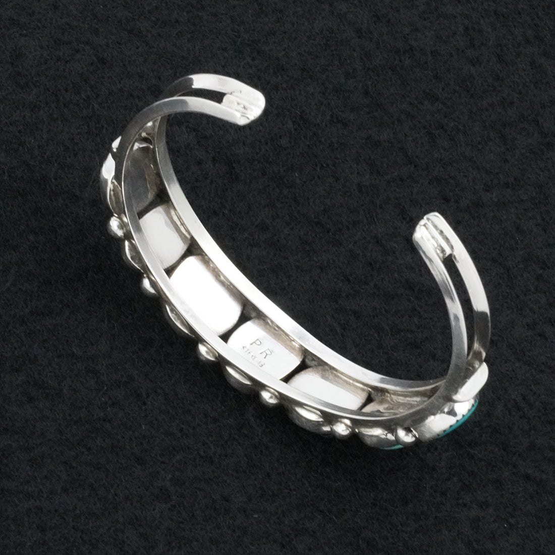 Priscilla Reeder Turquoise & Sterling Silver Bracelet