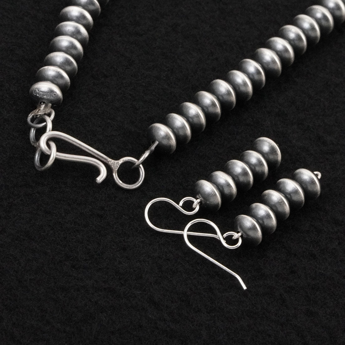 Crystal Haley Navajo Pearl Necklace & Earrings