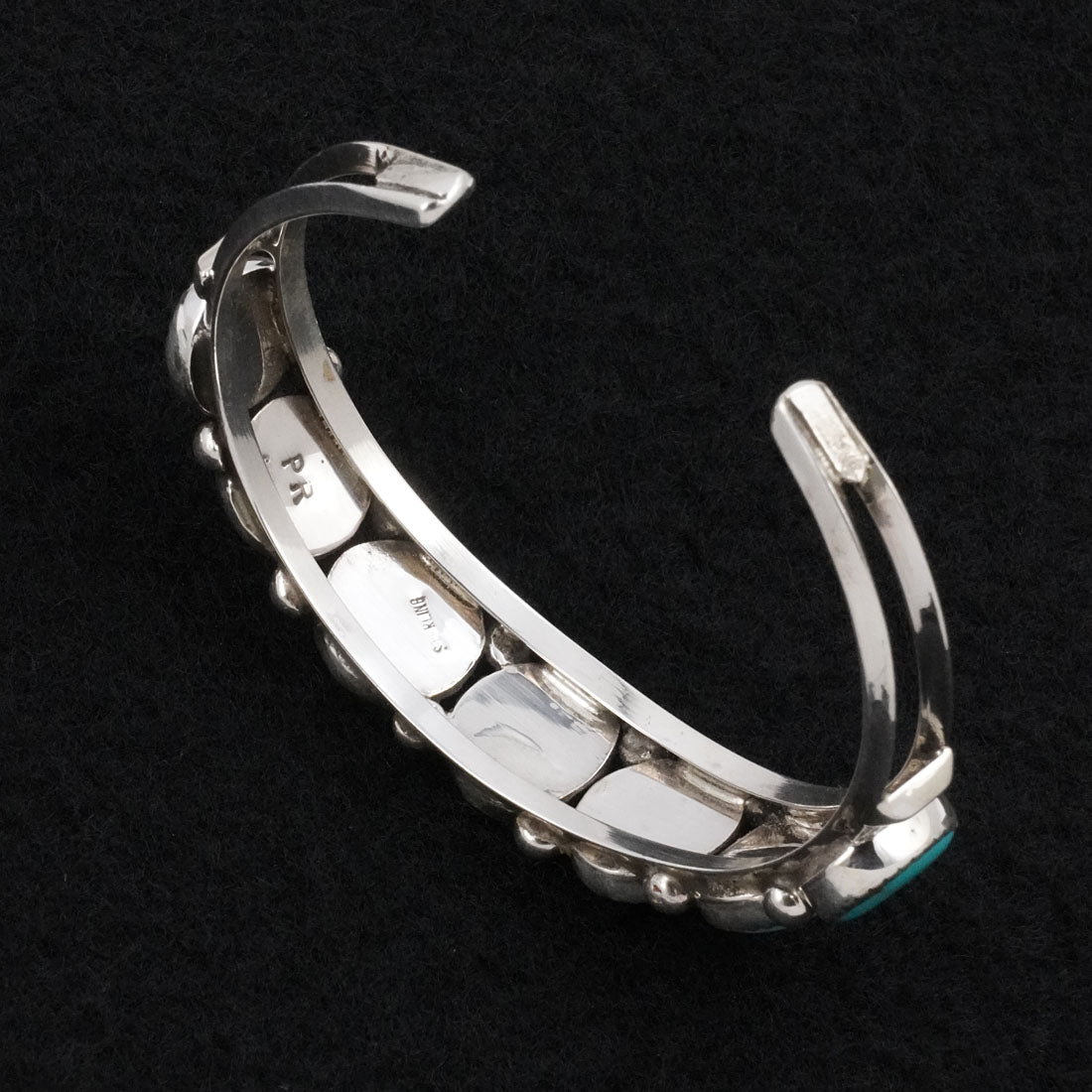 Priscilla Reeder Turquoise & Sterling Silver Bracelet