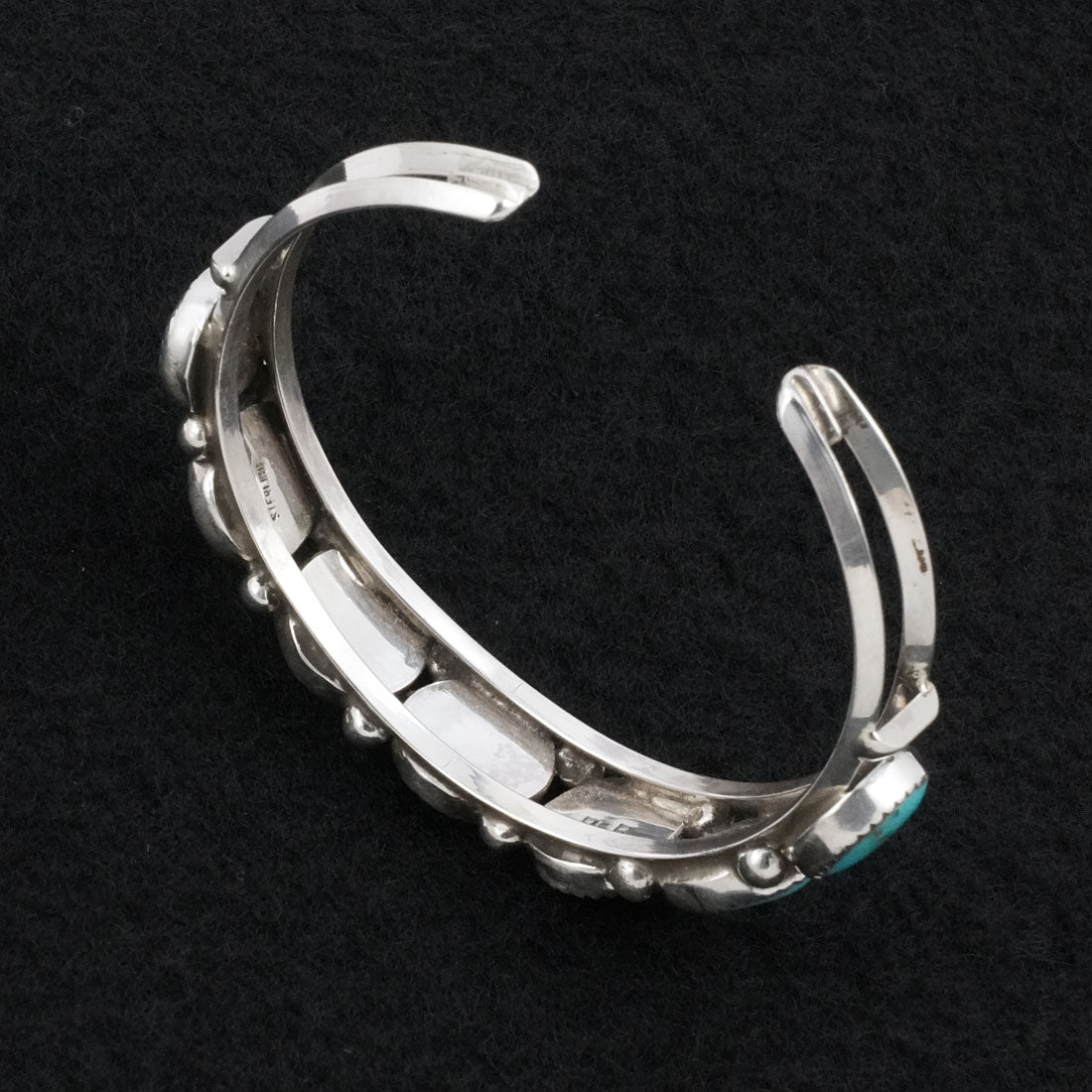 Priscilla Reeder Turquoise & Sterling Silver Bracelet