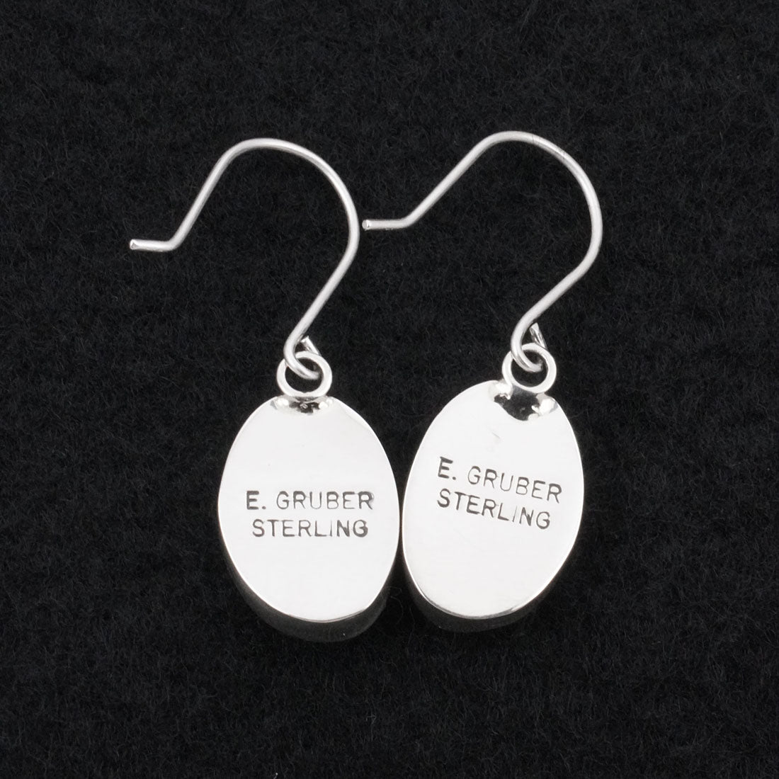Eugene Gruber Turquoise & Sterling Silver Earrings
