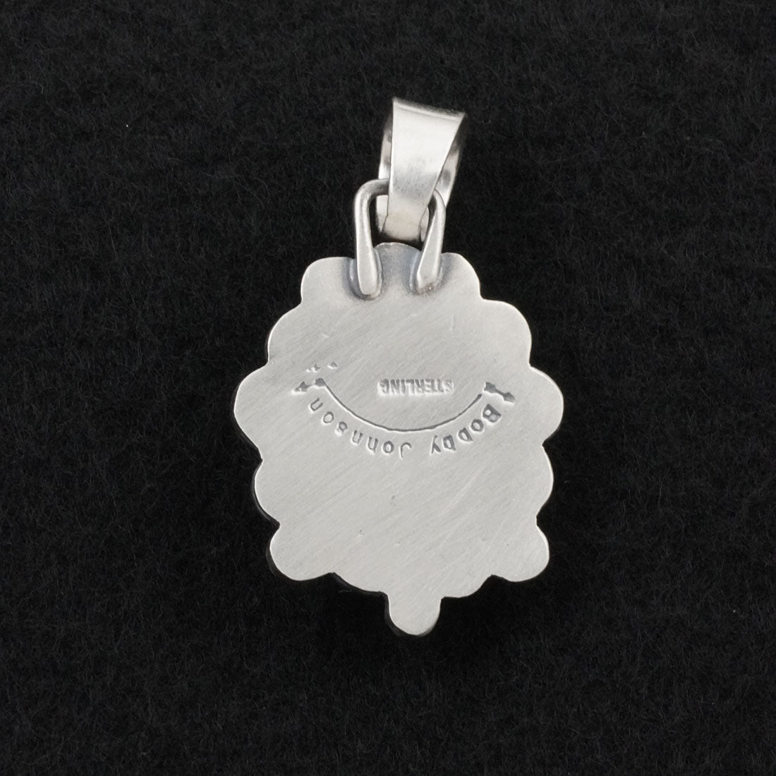 Bobby Johnson Turquoise & Sterling Silver Pendant