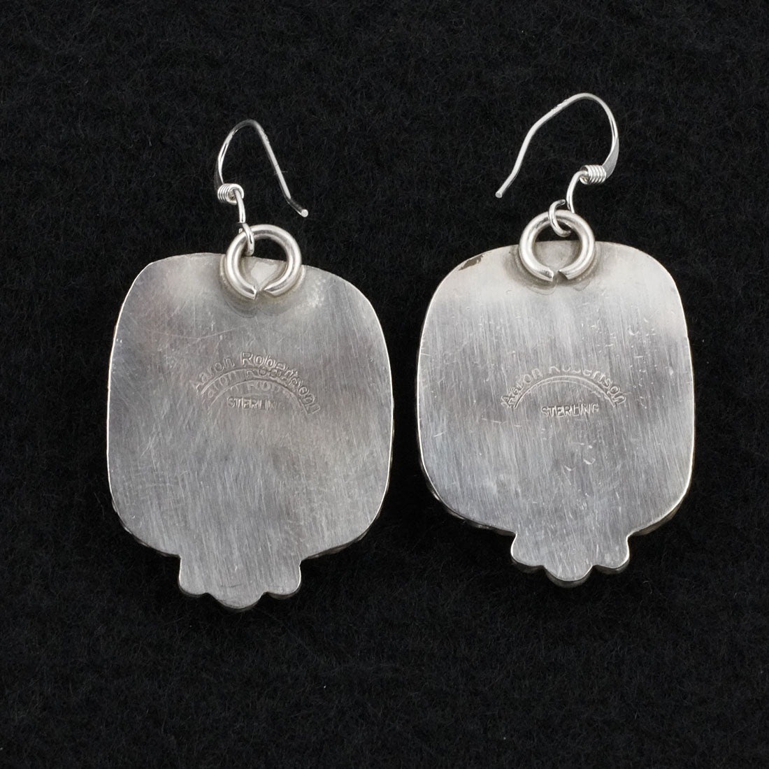 Aaron Robertson Turquoise & Sterling Silver Earrings