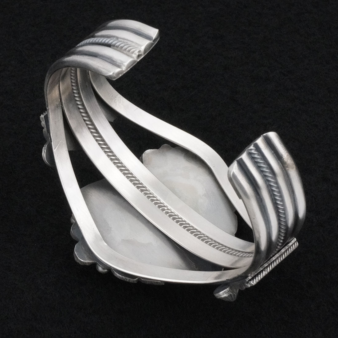 Michael Calladitto Turquoise & Sterling Silver Bracelet