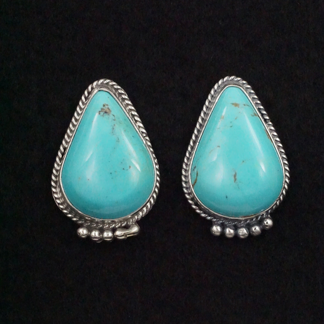 Rena Begay Turquoise & Sterling Silver Earrings