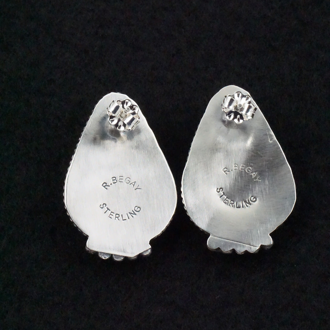 Rena Begay Turquoise & Sterling Silver Earrings
