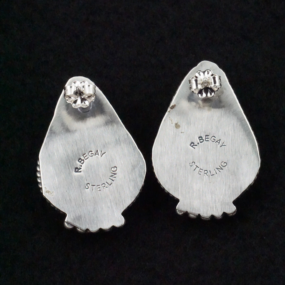 Rena Begay Turquoise & Sterling Silver Earrings