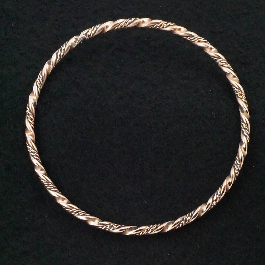 Elaine Tahe Copper Bangle Bracelet