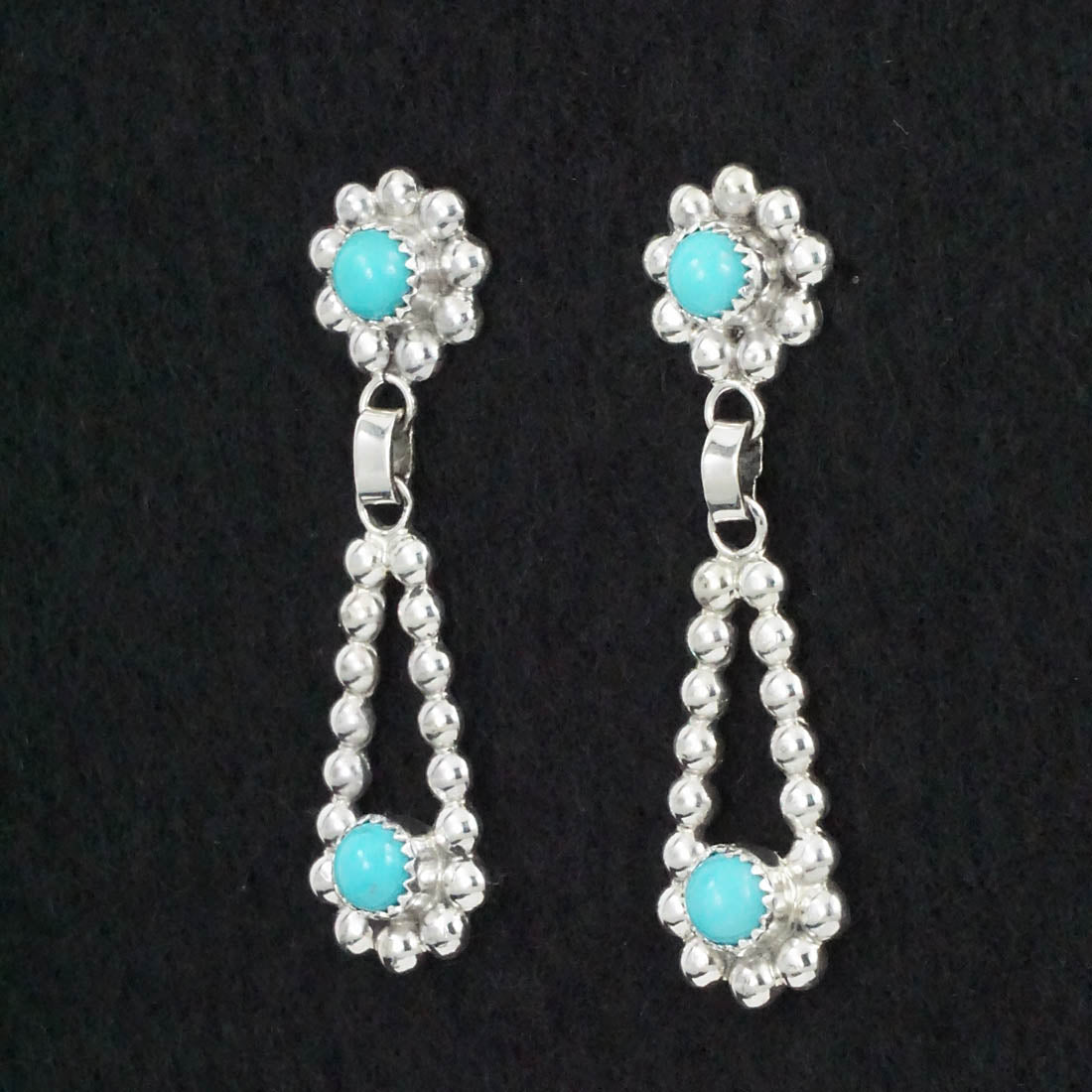Elvera Towne Turquoise & Sterling Silver Earrings