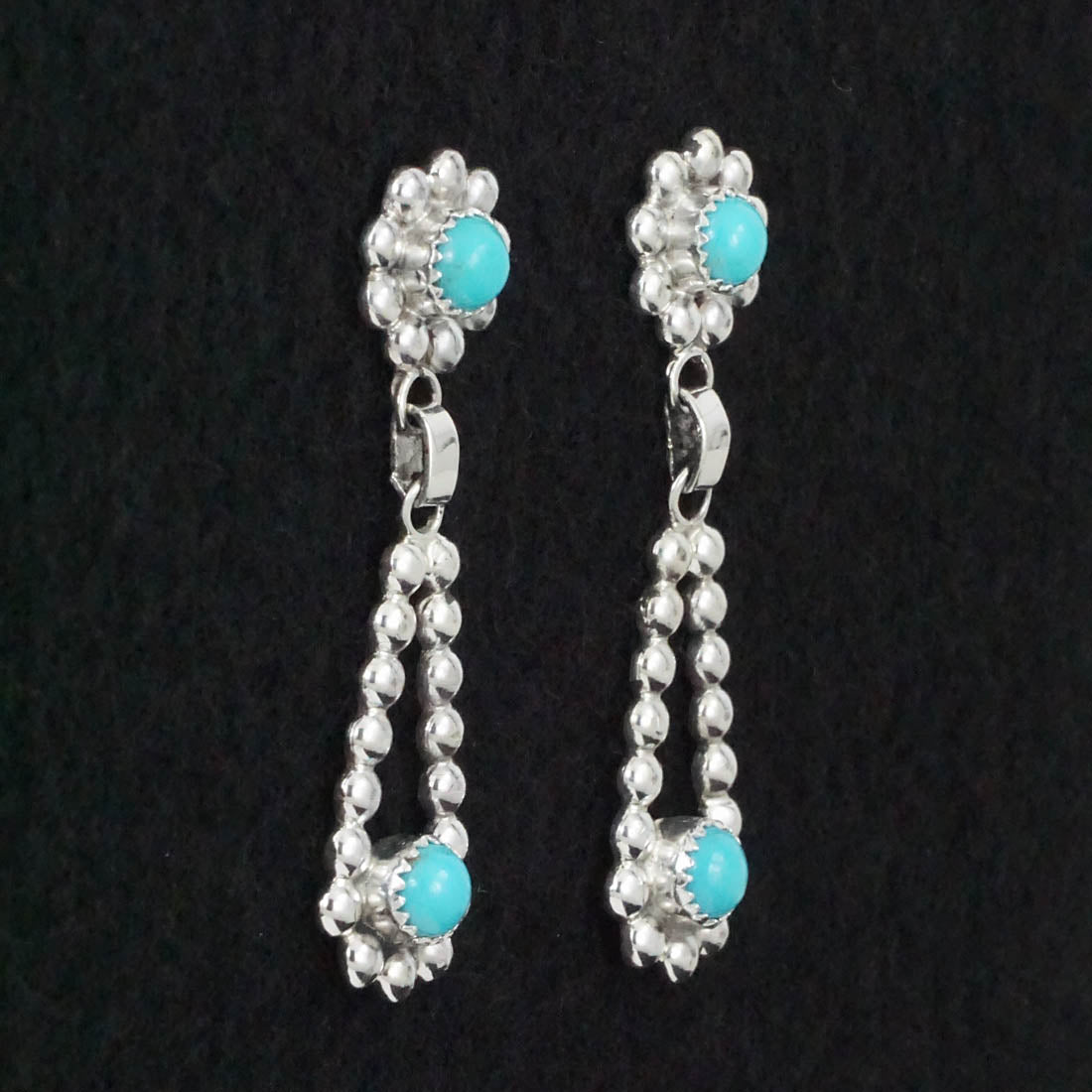Elvera Towne Turquoise & Sterling Silver Earrings