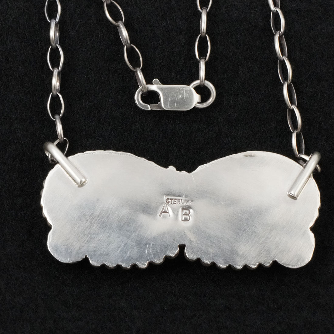 Antwone Brown Turquoise & Sterling Silver Necklace