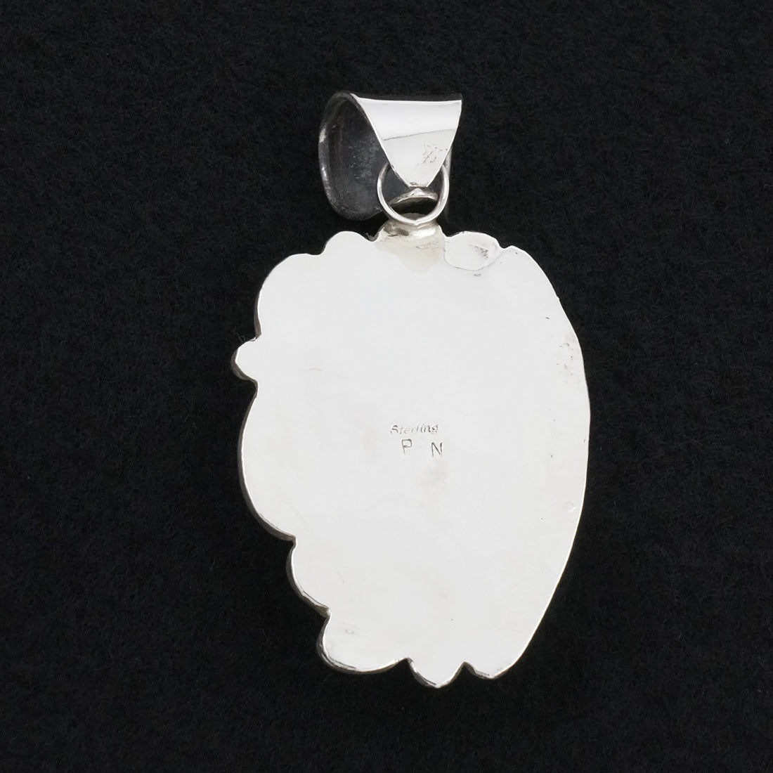 Phil Nez Turquoise & Sterling Silver Pendant