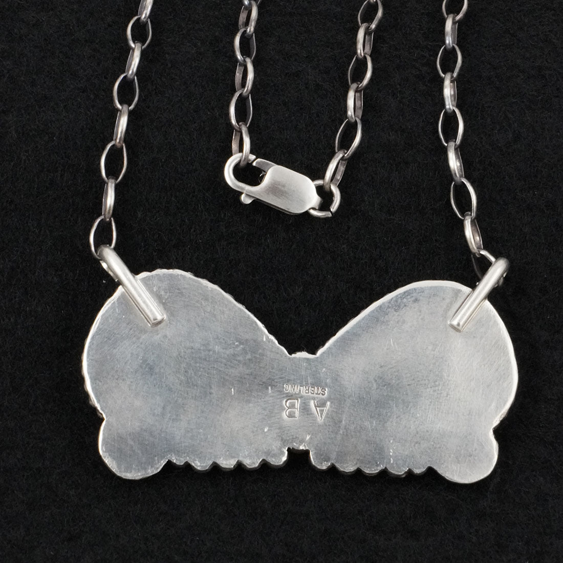 Antwone Brown Turquoise & Sterling Silver Necklace
