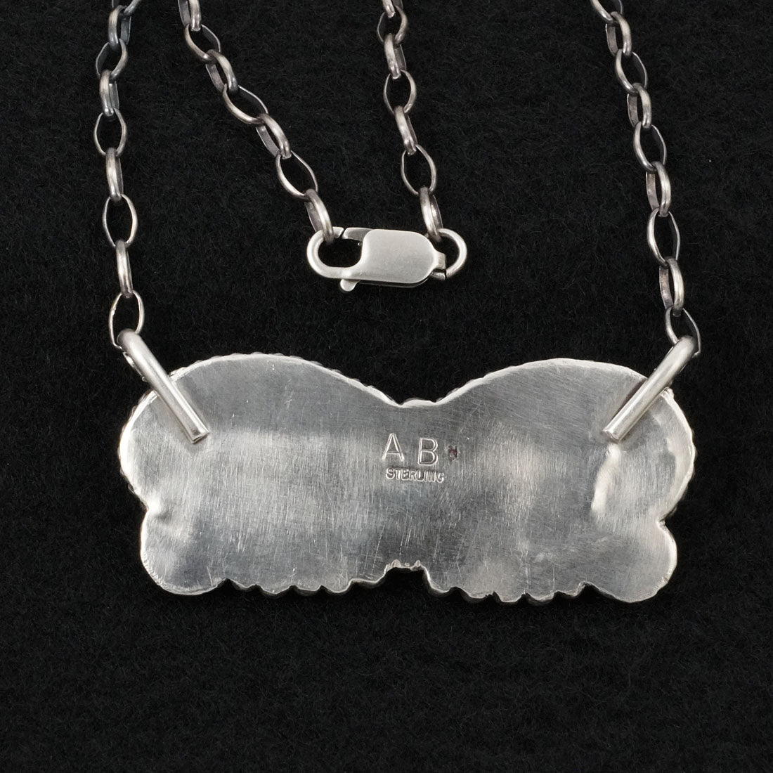 Antwone Brown Turquoise & Sterling Silver Necklace