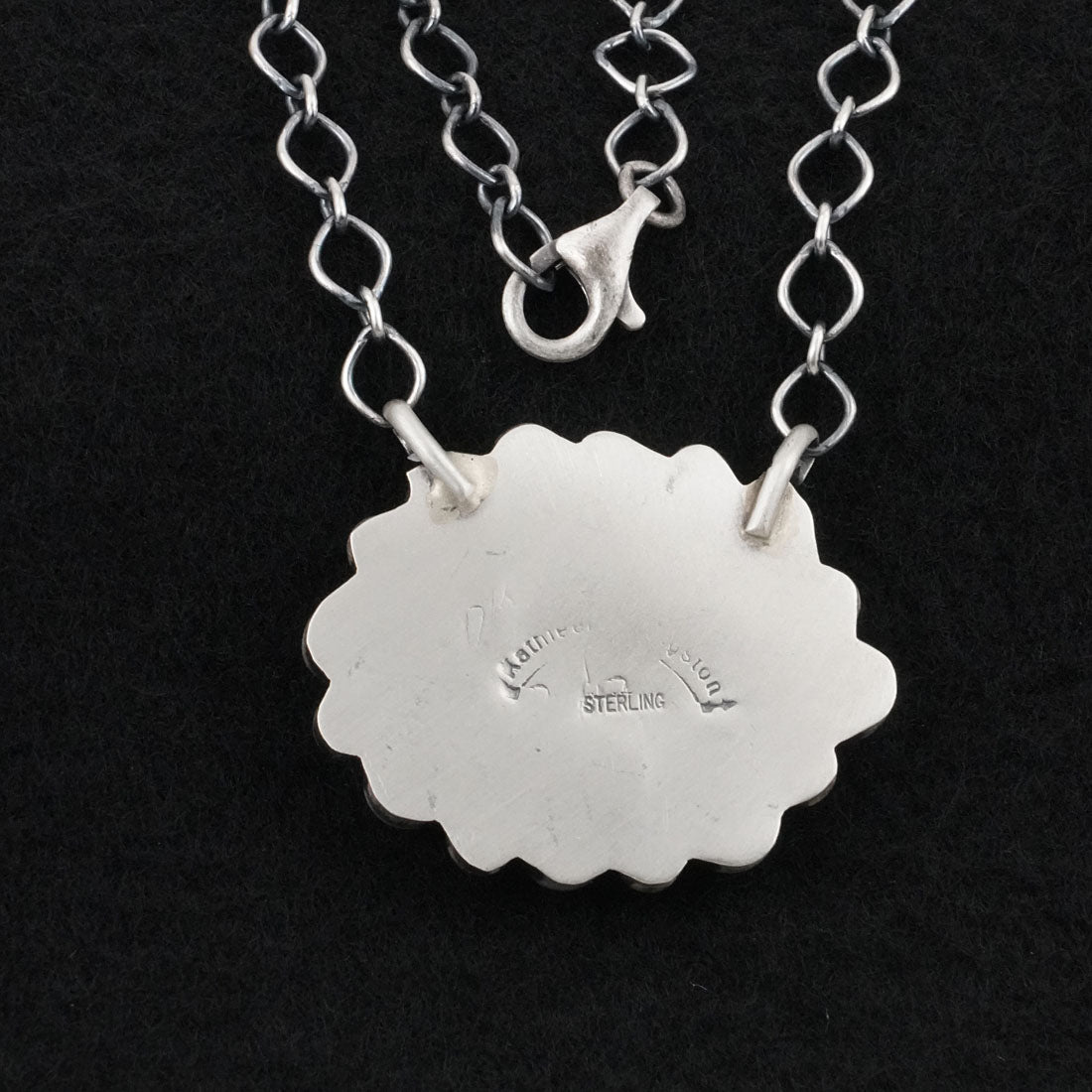 Kathleen Livingston Turquoise & Sterling Silver Necklace