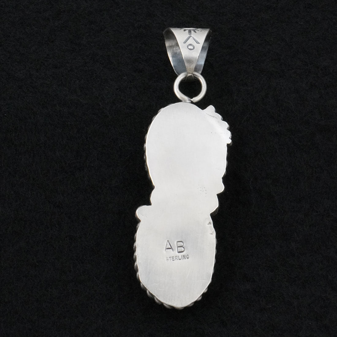 Antwone Brown Turquoise & Sterling Silver Pendant