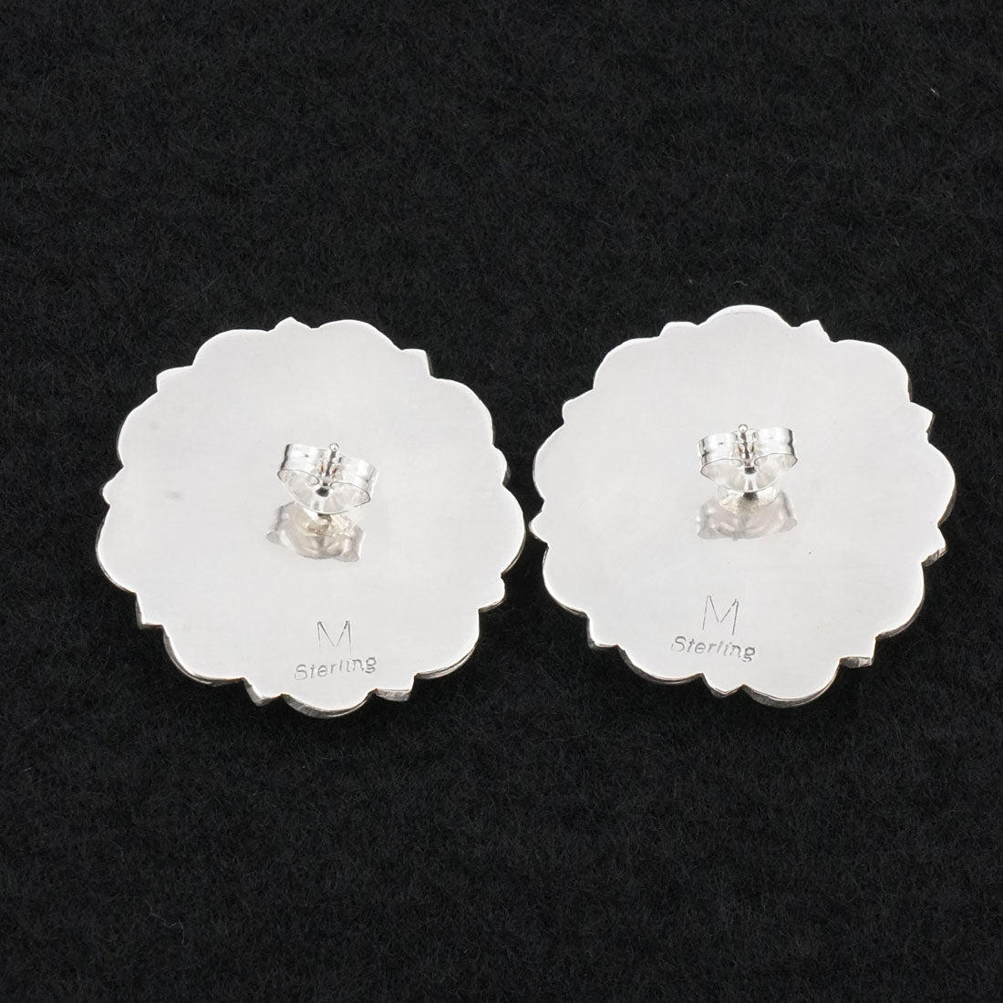 Gerald Mitchell Turquoise & Sterling Silver Earrings