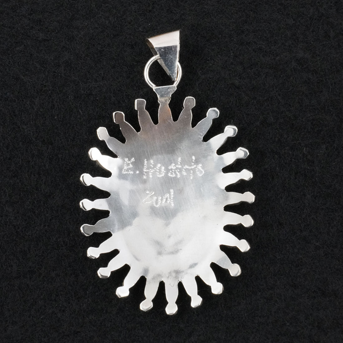 Evonne Hustito Turquoise & Sterling Silver Pendant