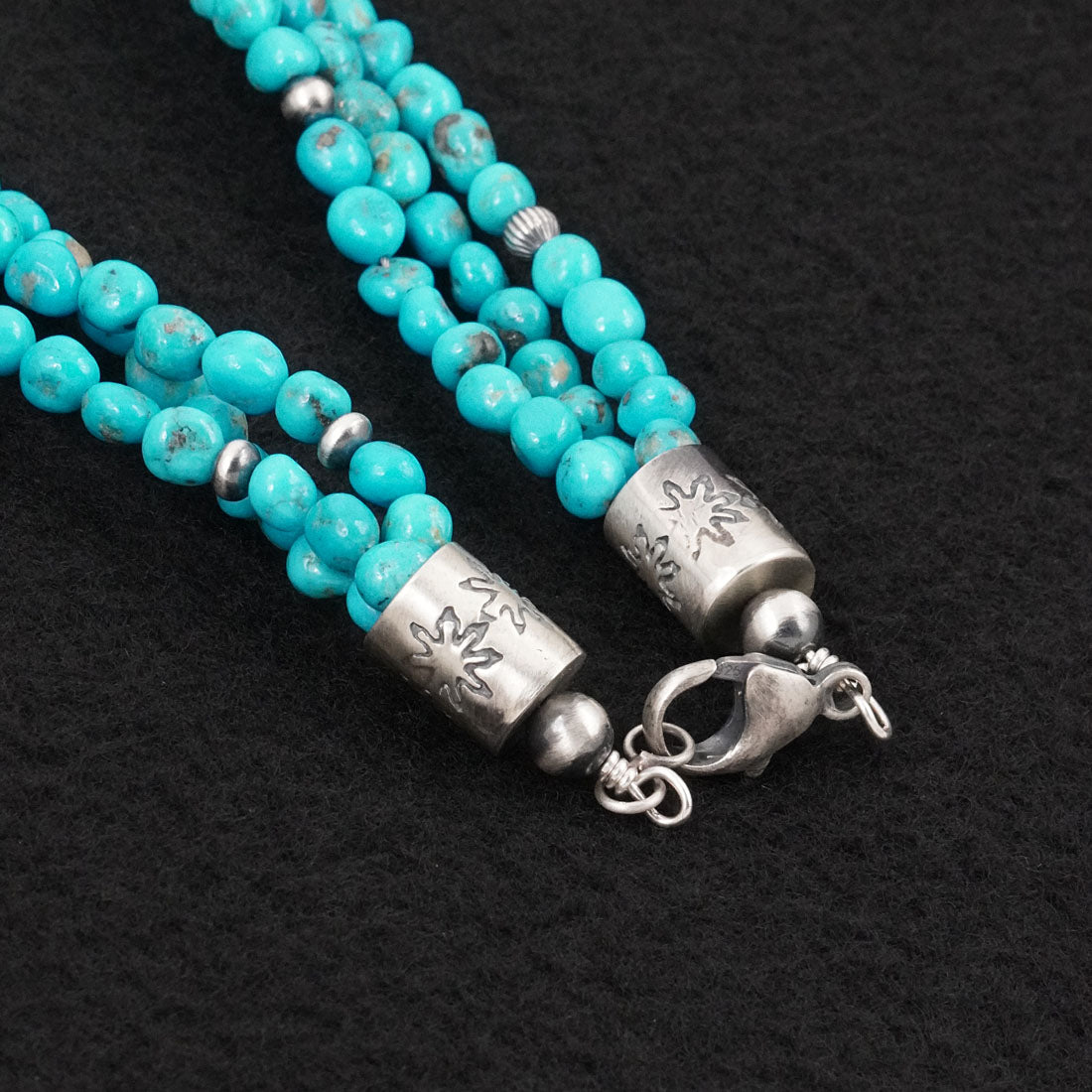 Theresa Skeets Turquoise & Sterling Silver Necklace
